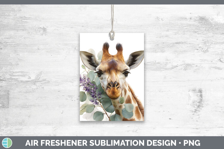 GorgeousAnimals Lavender and Eucalyptus Air Freshener design.