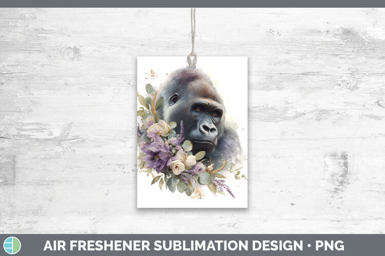 GorgeousAnimals Lavender and Eucalyptus Air Freshener design.