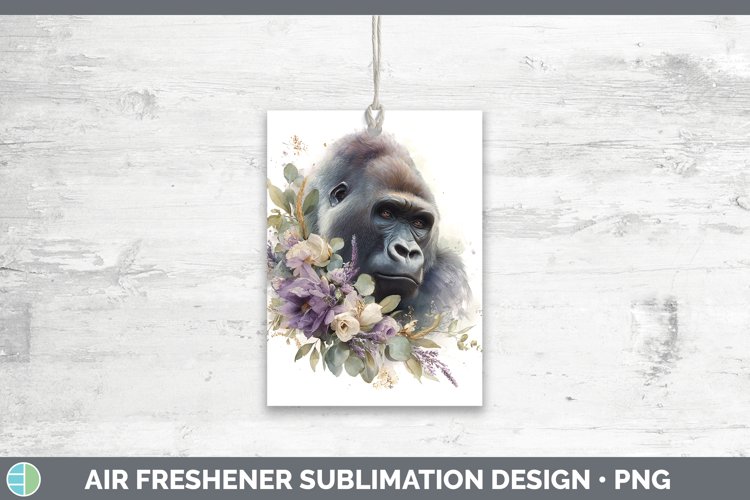 Gorilla Animals Lavender and Eucalyptus Air Freshener Sublim