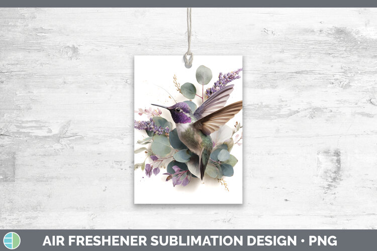 GorgeousAnimals Lavender and Eucalyptus Air Freshener design.