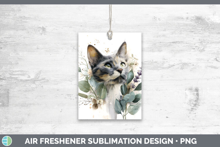 GorgeousAnimals Lavender and Eucalyptus Air Freshener design.