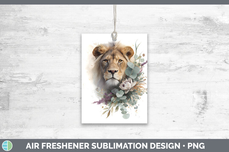 GorgeousAnimals Lavender and Eucalyptus Air Freshener design.