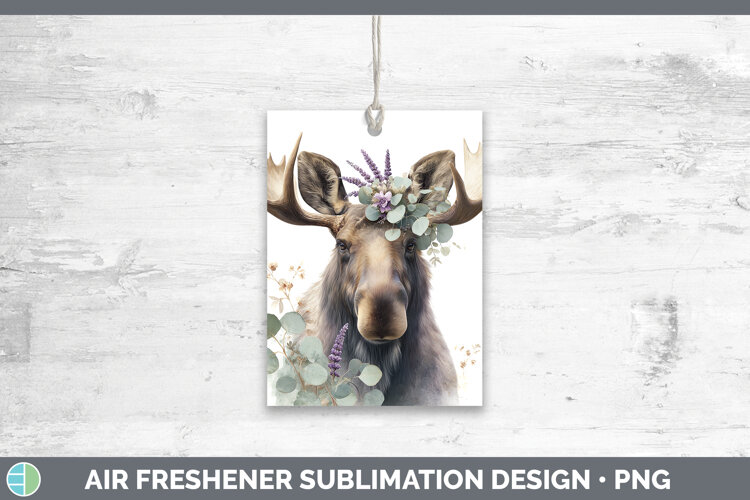 GorgeousAnimals Lavender and Eucalyptus Air Freshener design.