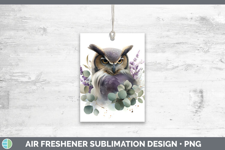 GorgeousAnimals Lavender and Eucalyptus Air Freshener design.