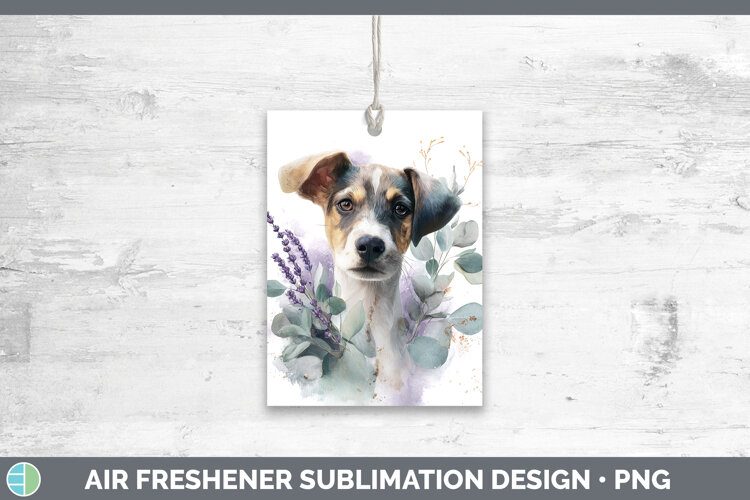 GorgeousAnimals Lavender and Eucalyptus Air Freshener design.