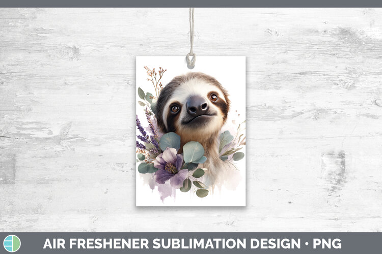 GorgeousAnimals Lavender and Eucalyptus Air Freshener design.