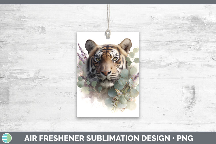 GorgeousAnimals Lavender and Eucalyptus Air Freshener design.