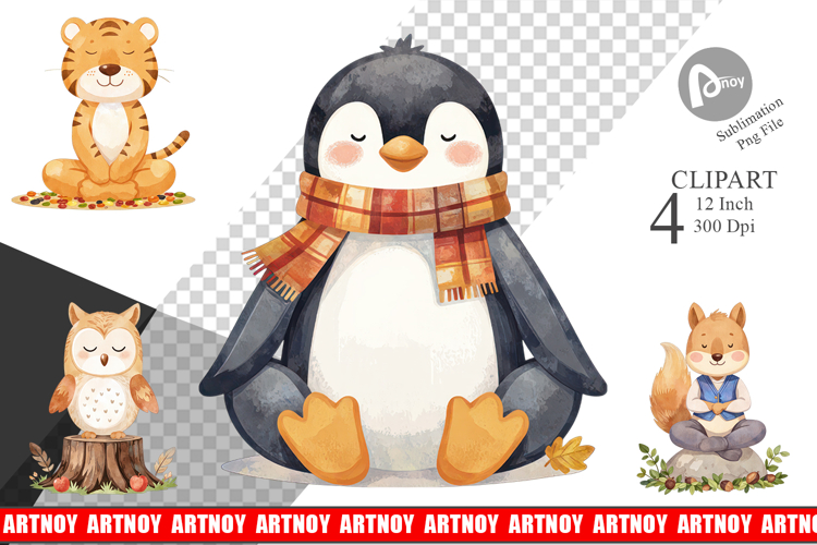 Fall Animals Clipart Image 12
