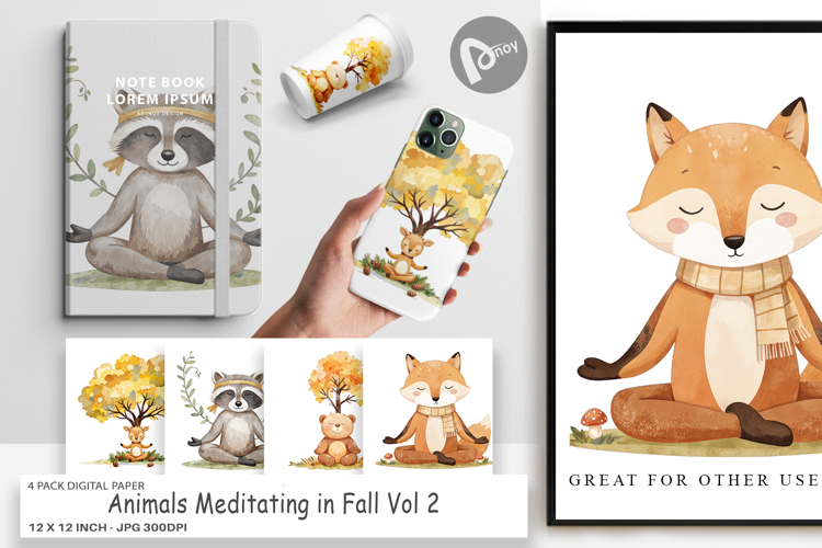 Fall Animals Clipart Image 5