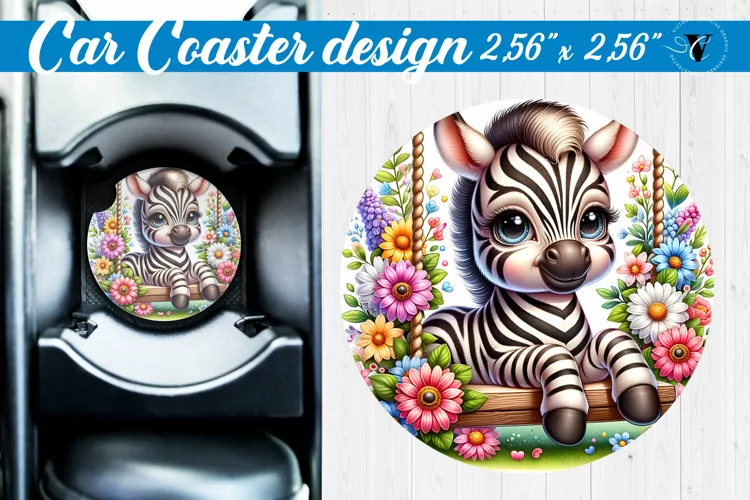Car Coaster | Baby animals | Animals on Swings