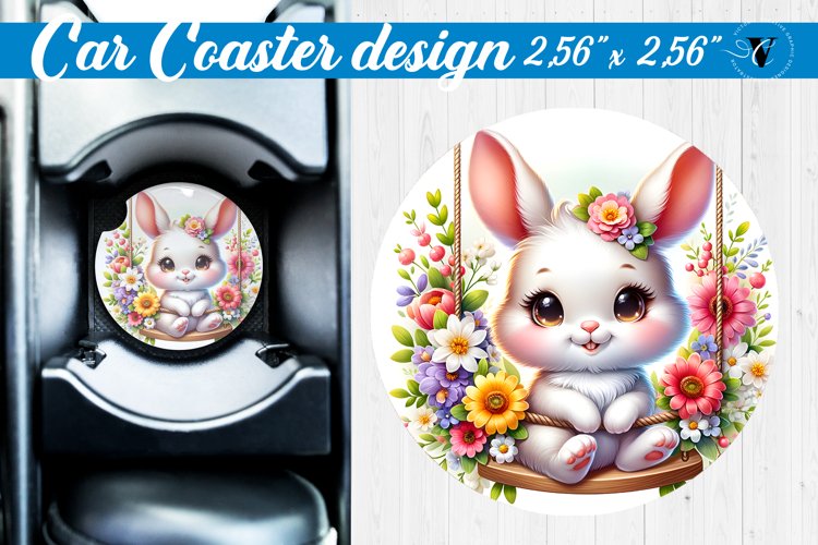 Car Coaster | Baby animals | Animals on Swings