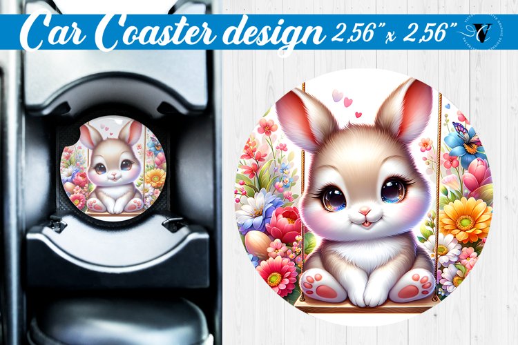 Car Coaster | Baby animals | Animals on Swings