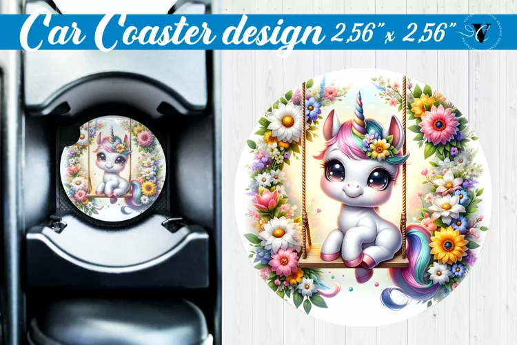 Car Coaster | Baby animals | Animals on Swings