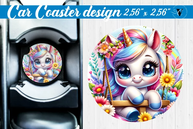 Car Coaster | Baby animals | Animals on Swings
