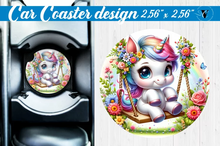 Car Coaster | Baby animals | Animals on Swings
