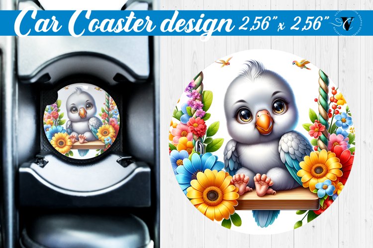 Car Coaster | Baby animals | Animals on Swings