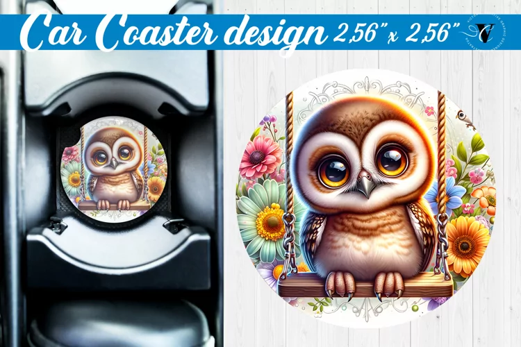 Car Coaster | Baby animals | Animals on Swings