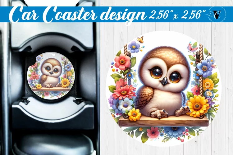 Car Coaster | Baby animals | Animals on Swings