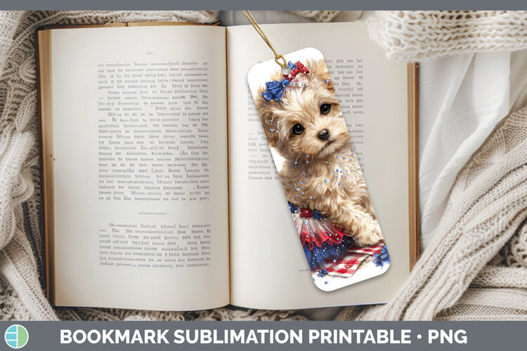 GorgeousAnimals Patriotic Bookmark design.