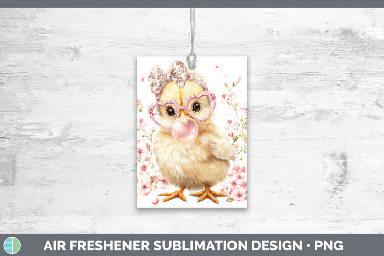 GorgeousAnimals Pink Bubble Gum Air Freshener design.