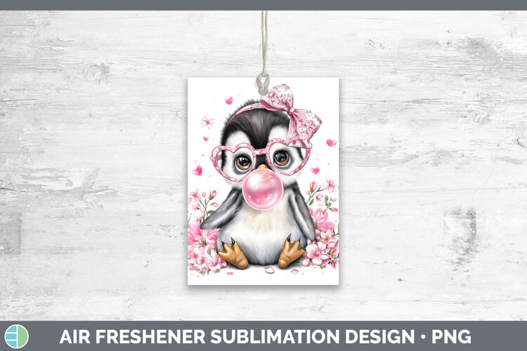 GorgeousAnimals Pink Bubble Gum Air Freshener design.