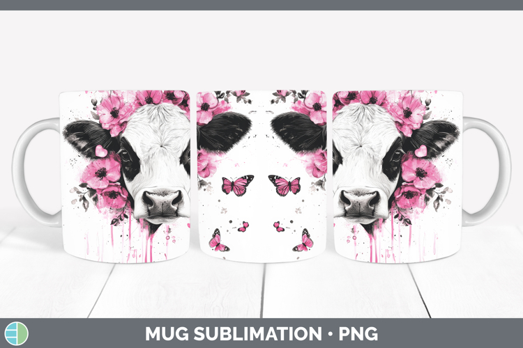 Cow Sublimation Designs Image 12