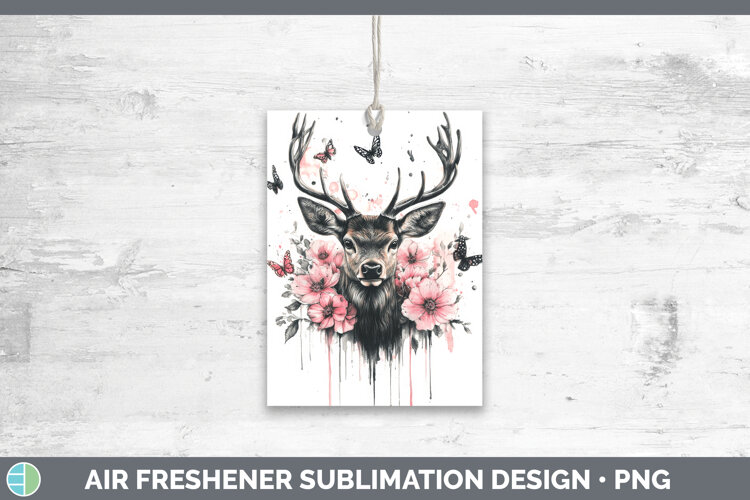 GorgeousAnimals Pink Drips Air Freshener design.