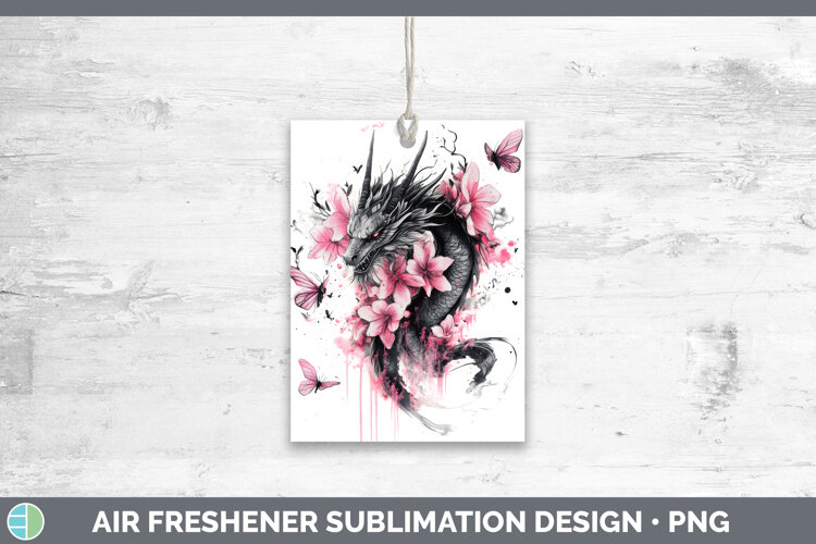 GorgeousAnimals Pink Drips Air Freshener design.
