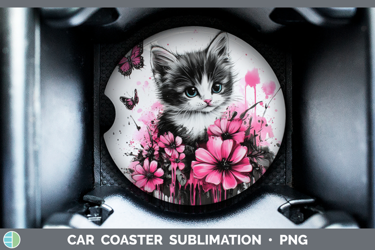 Car Coaster Sublimation Designs Image 4