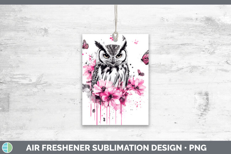 GorgeousAnimals Pink Drips Air Freshener design.