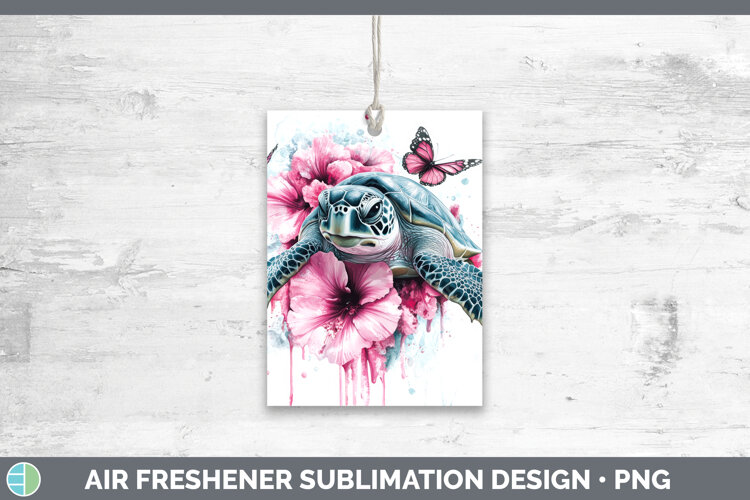 GorgeousAnimals Pink Drips Air Freshener design.
