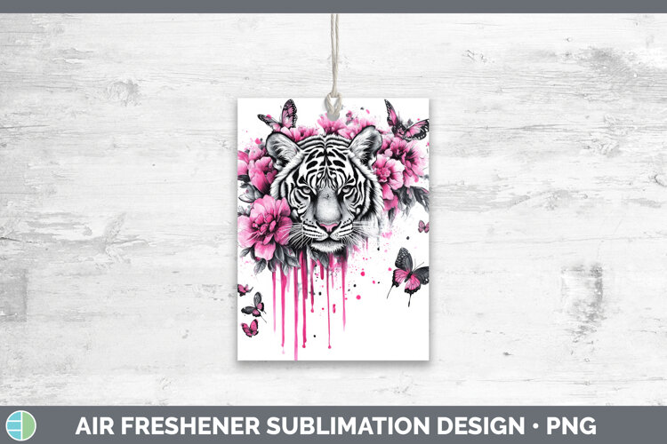 GorgeousAnimals Pink Drips Air Freshener design.