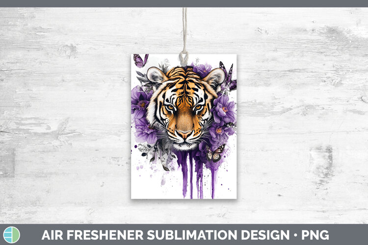 GorgeousAnimals Purple Drips Air Freshener design.