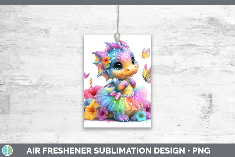 GorgeousAnimals Rainbow Summer Air Freshener design.