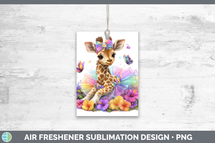 GorgeousAnimals Rainbow Summer Air Freshener design.
