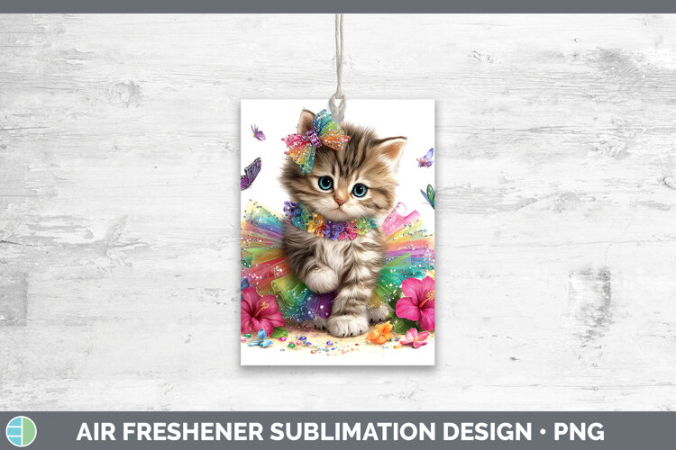 GorgeousAnimals Rainbow Summer Air Freshener design.