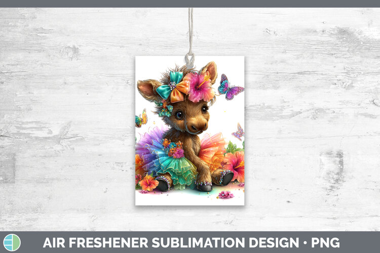 GorgeousAnimals Rainbow Summer Air Freshener design.