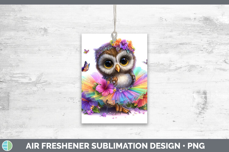 GorgeousAnimals Rainbow Summer Air Freshener design.