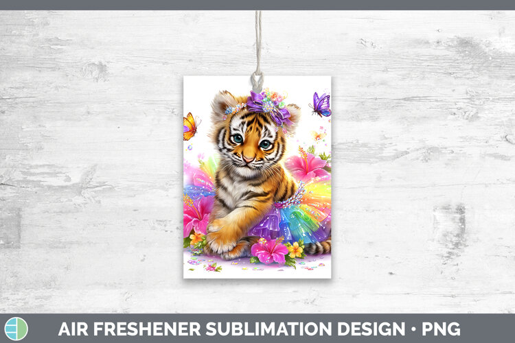 GorgeousAnimals Rainbow Summer Air Freshener design.