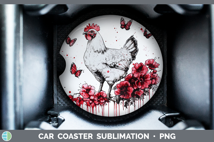 Car Coaster Sublimation Designs Image 17