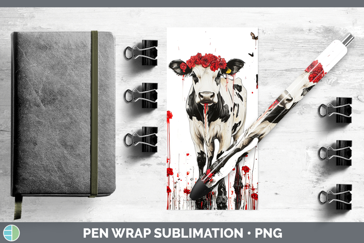 Cow Sublimation Designs Image 7