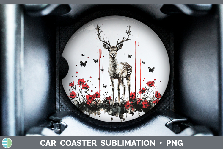 Car Coaster Sublimation Designs Image 15