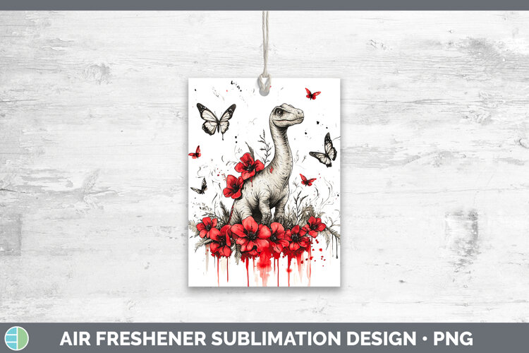GorgeousAnimals Red Drips Air Freshener design.