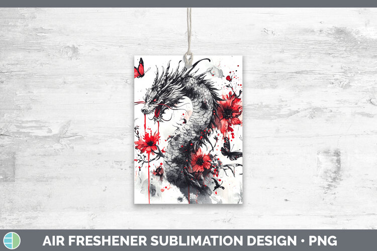 GorgeousAnimals Red Drips Air Freshener design.