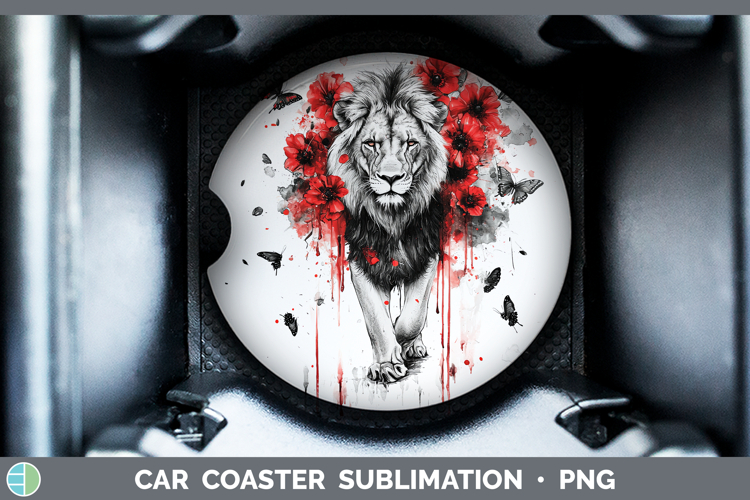 Car Coaster Sublimation Designs Image 11