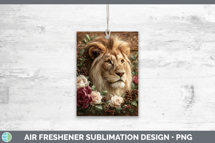 GorgeousAnimals Rustic Christmas Air Freshener design.