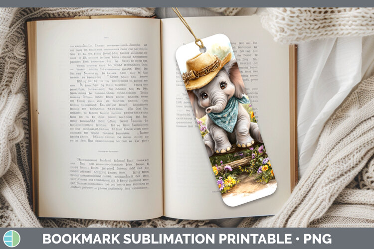GorgeousAnimals Summer Bandana Bookmark design.
