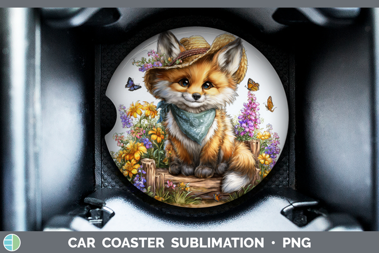 Car Coaster Sublimation Designs Image 4