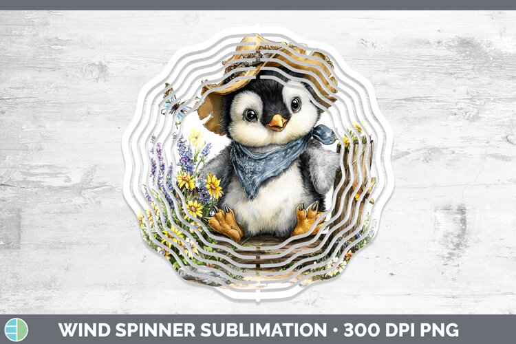 GorgeousAnimals Summer Bandana Wind Spinner design.