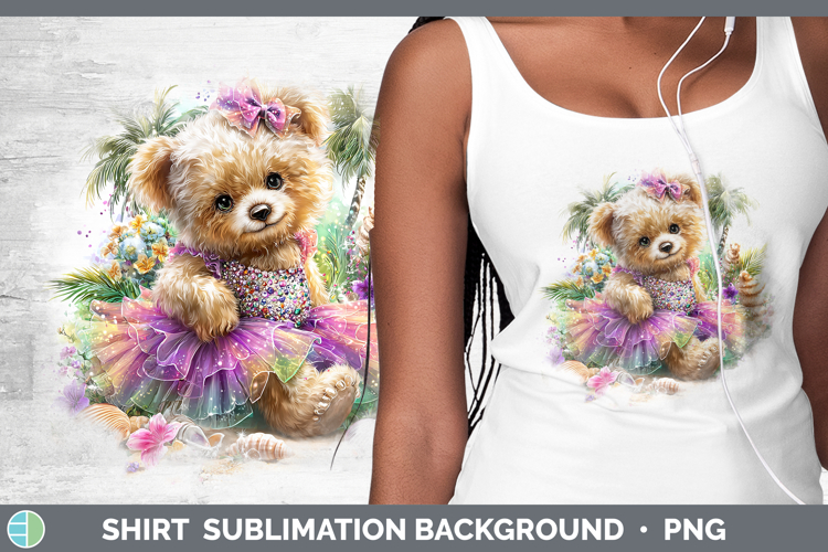 Beach Background Clipart Image 23